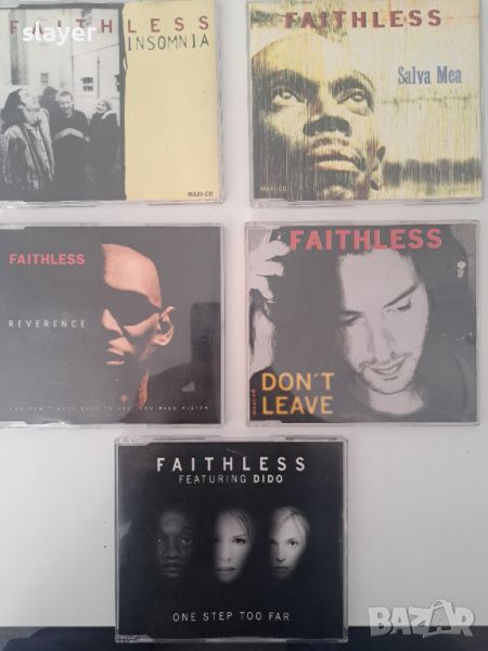 Лот оригинални сингли Faithless, снимка 1