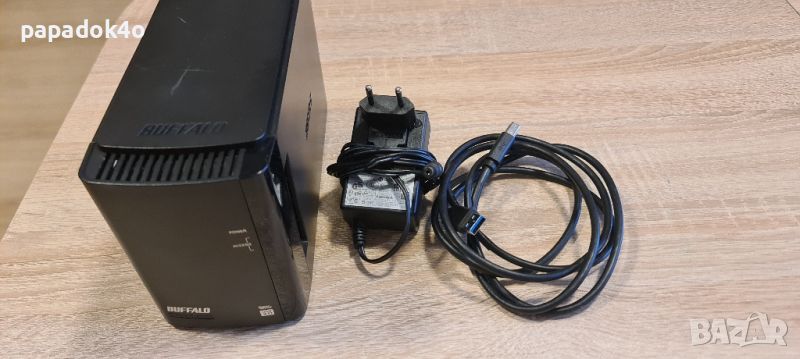 Buffalo Nas DriveStation Duo външен хард WD 500 gb, снимка 1