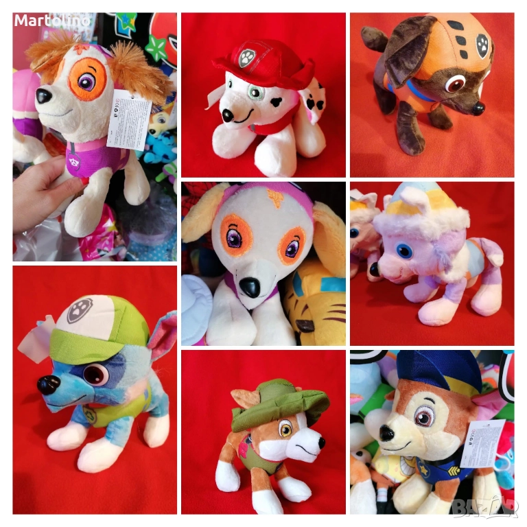 Нови плюшени играчки пес патрул, снимка 1