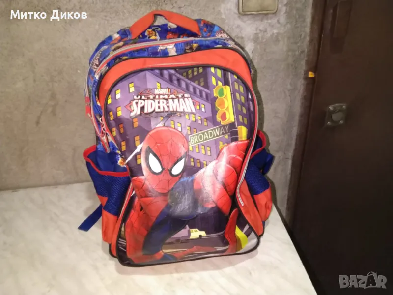 Spider Man Раница Спайдър мен раница 41х29х19см като нова, снимка 1