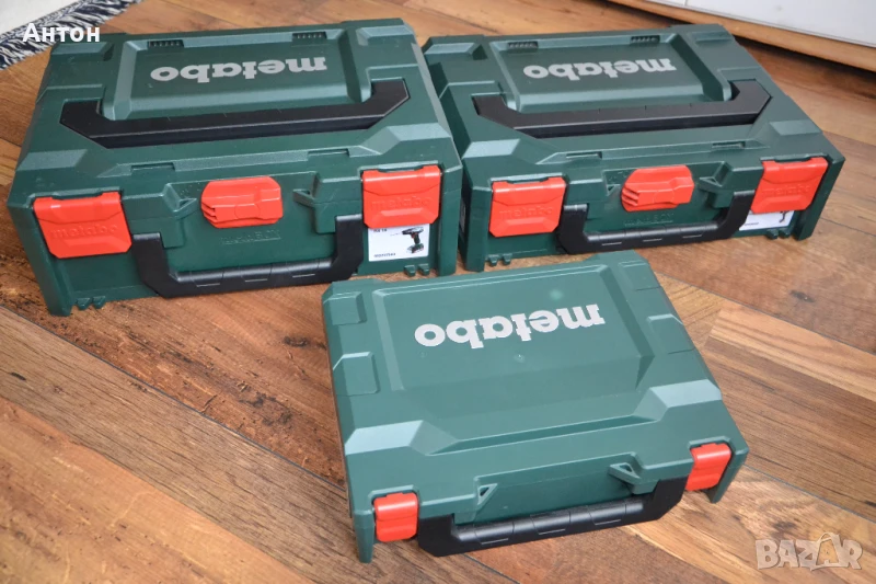 Нови куфари Metabo за 12V и за 18V винтоверти, снимка 1