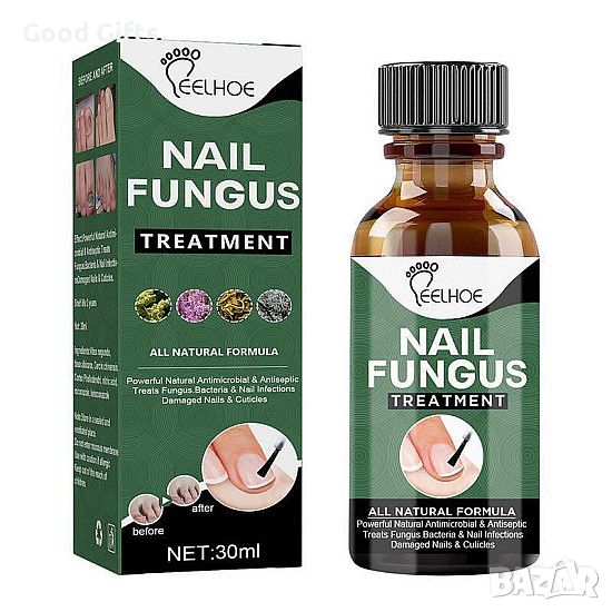  Превантивен и Лечебен Лак за Здрави Нокти EELHOE Nail Fungus, снимка 1