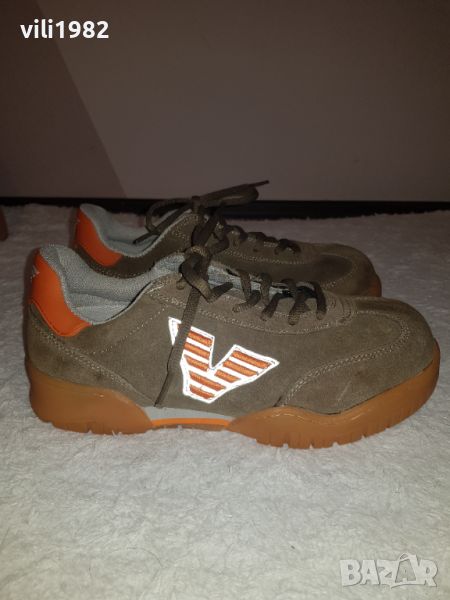 Работни обувки Volare с метални бомбе естествена кожа 39, снимка 1