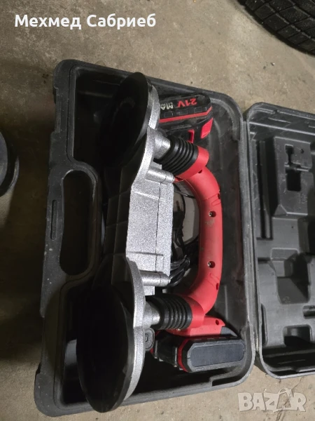 вибро машина с две вендузи, снимка 1