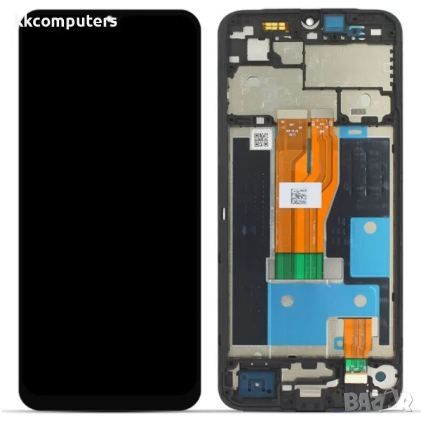 LCD Дисплей и Тъч Скрийн с Рамка за Realme C30 4G, снимка 1