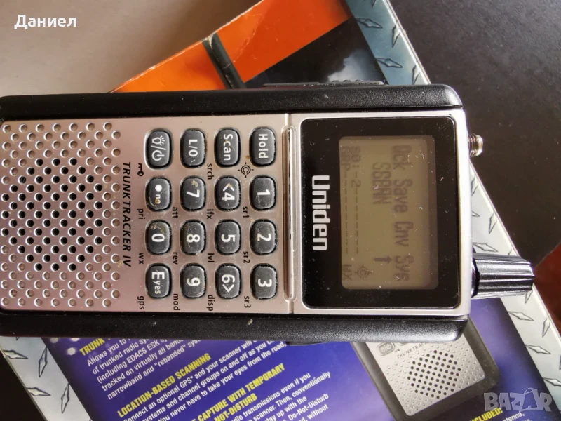 Радиоскенер Uniden , снимка 1
