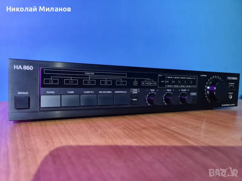 Telefunken HA-860 Усилвател, снимка 1