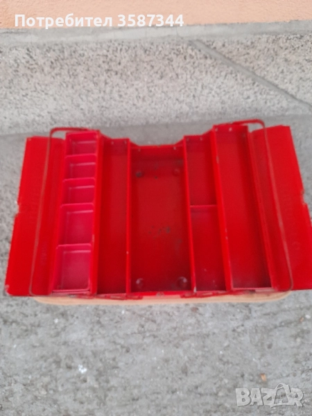 метален куфар за инструменти, снимка 1