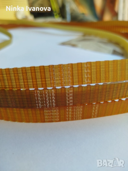 4 броя -Зъбен-ангренажен Ремък,Bando-T5-1215 LH, снимка 1