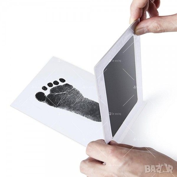 Комплект за правене на отпечатъци на бебешки крачета или ръчички, снимка 1