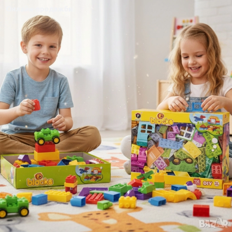 Детски конструктор Blocks 72 части, снимка 1