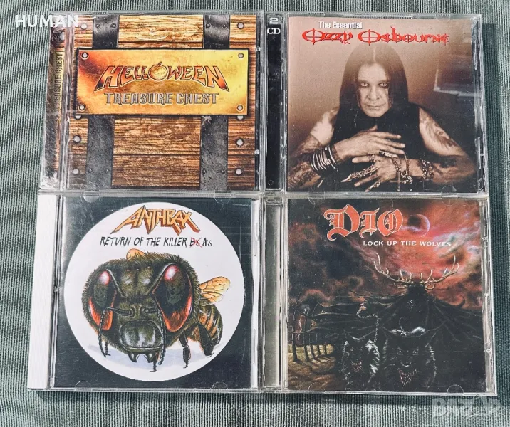 Helloween-Ozzy Osbourne-Anthrax-DIO, снимка 1