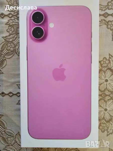 iPhone 16 Plus Pink, снимка 1