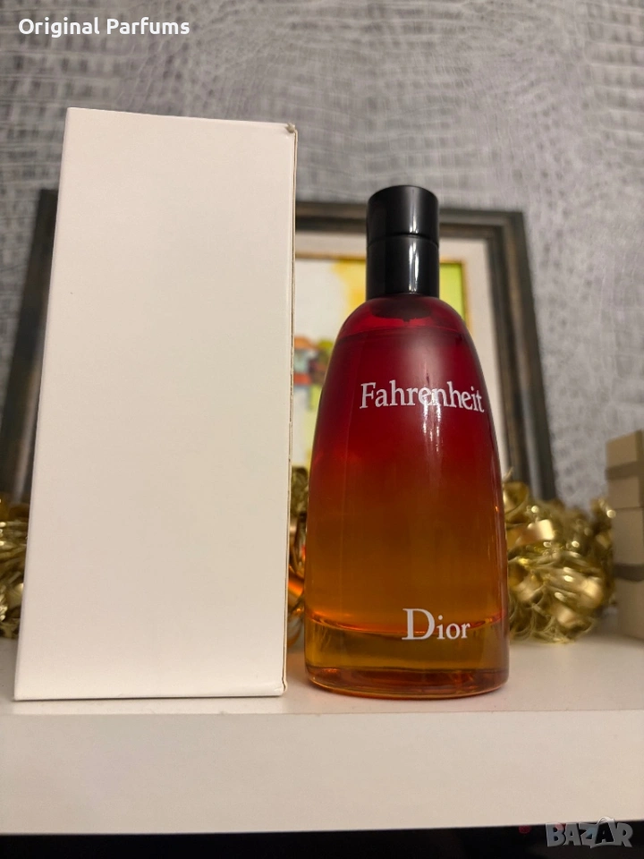 Оригинален Тестер DIOR Fahrenheit EDT 90 ml, снимка 1
