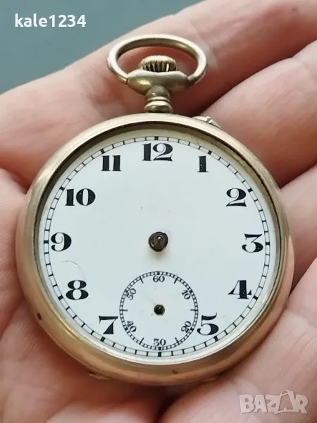 Швейцарски джобен часовник. Vintage pocket watch. Swiss made. , снимка 1