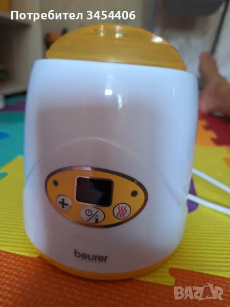 Електрически нагревател за затопляне на шишета и пюрета. Неразличими от нов , снимка 1