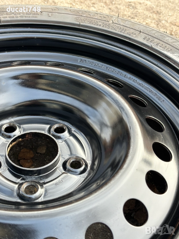 4бр. OEM железни джанти 17" 5x114.3 - Honda, снимка 1