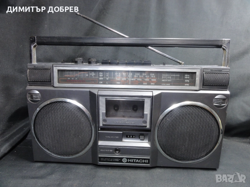 СТАР РЕТРО РАДИО КАСЕТОФОН HITACHI TRK-7011E, снимка 1