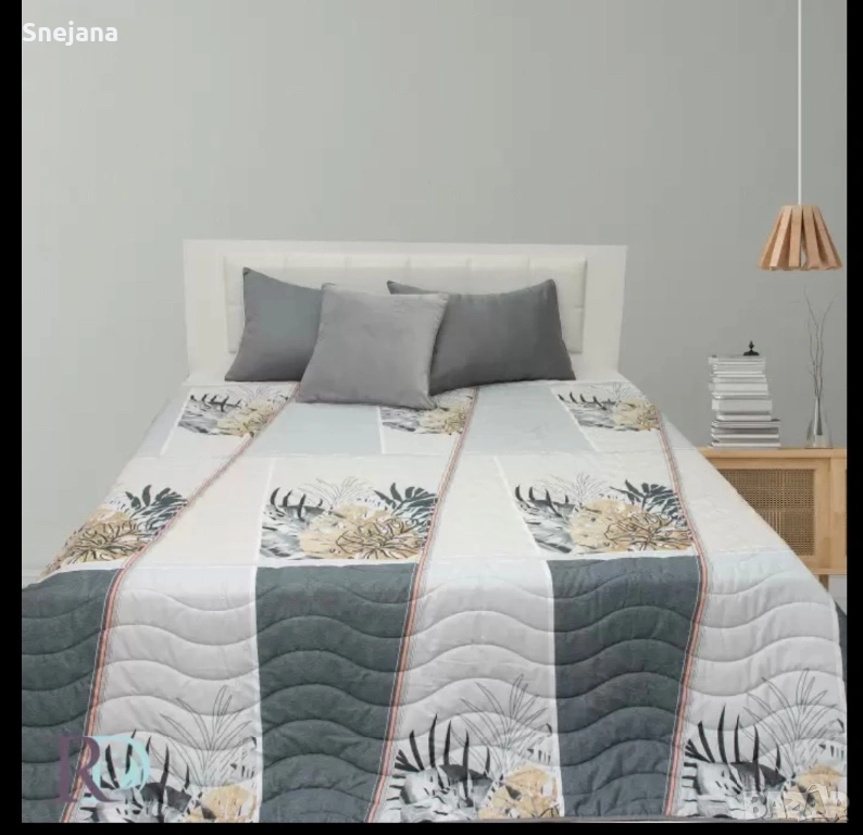 Завивка памучен сатен, снимка 1