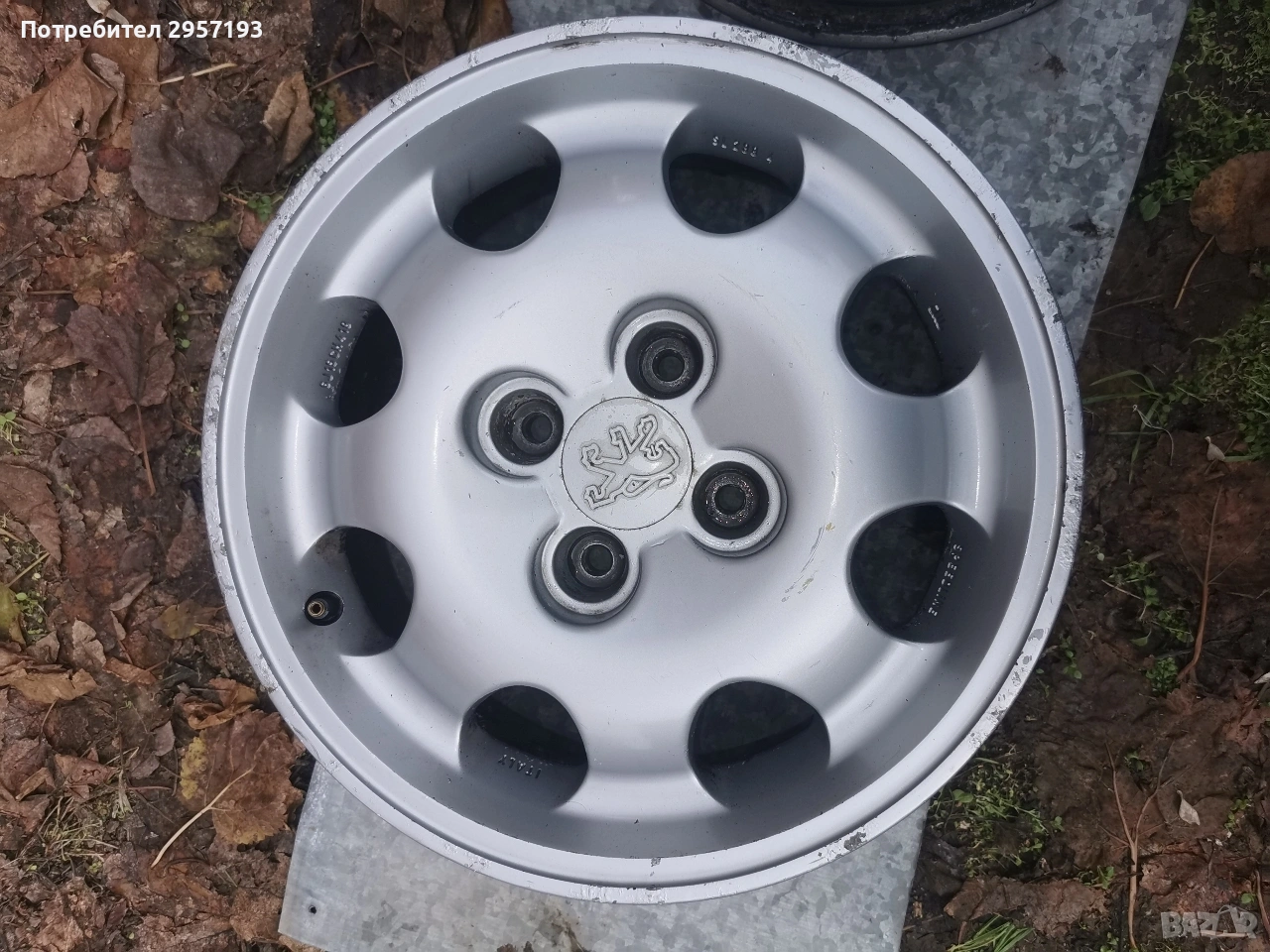 Алуминиеви джанти за Пежо 15 4х108 Speedline 205GTi, снимка 1