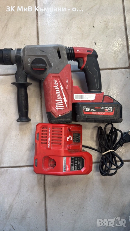 Ел.Перфоратор Milwaukee M18 FHX, снимка 1