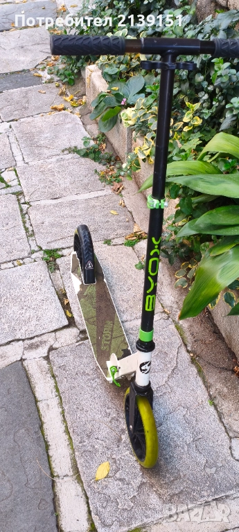 Алуминиева сгъваема тротинетка BYOX, снимка 1