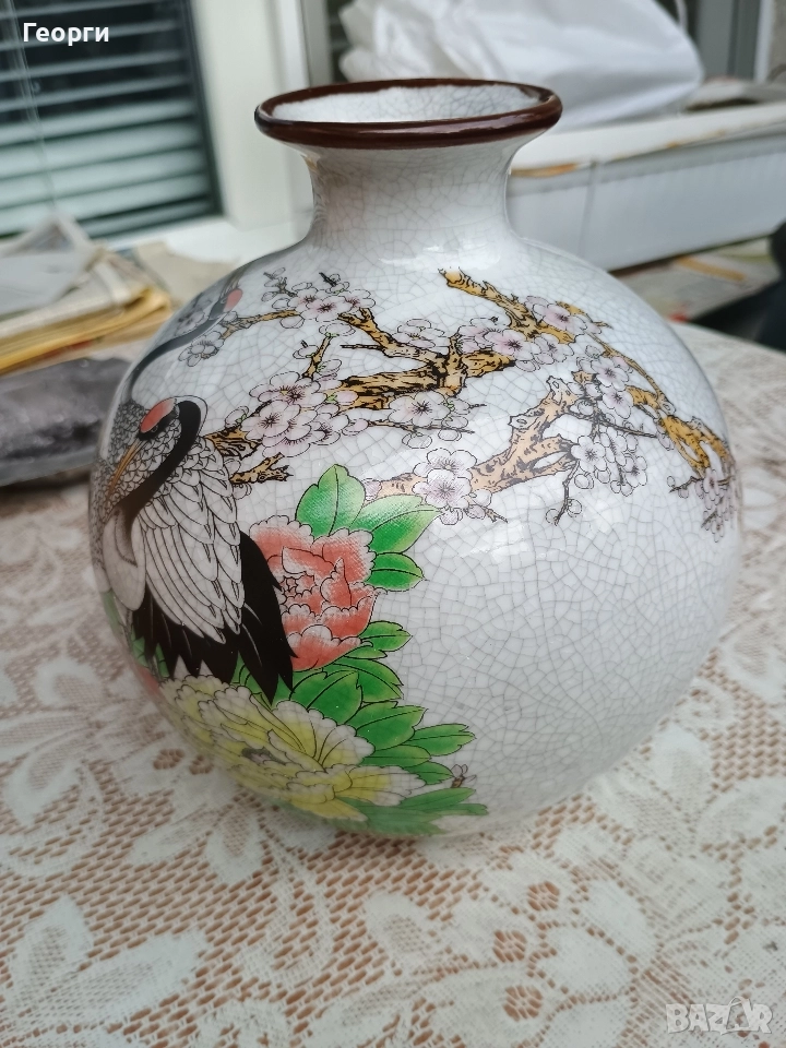 Красива керамична ваза-7, снимка 1