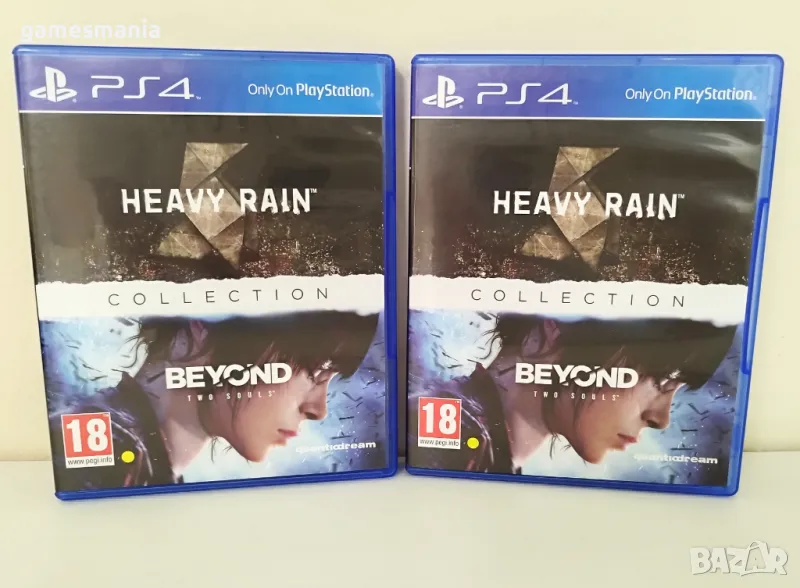 [ps4] Heavy Rain + Beyond Two Souls Collection / Отлично състояние!, снимка 1