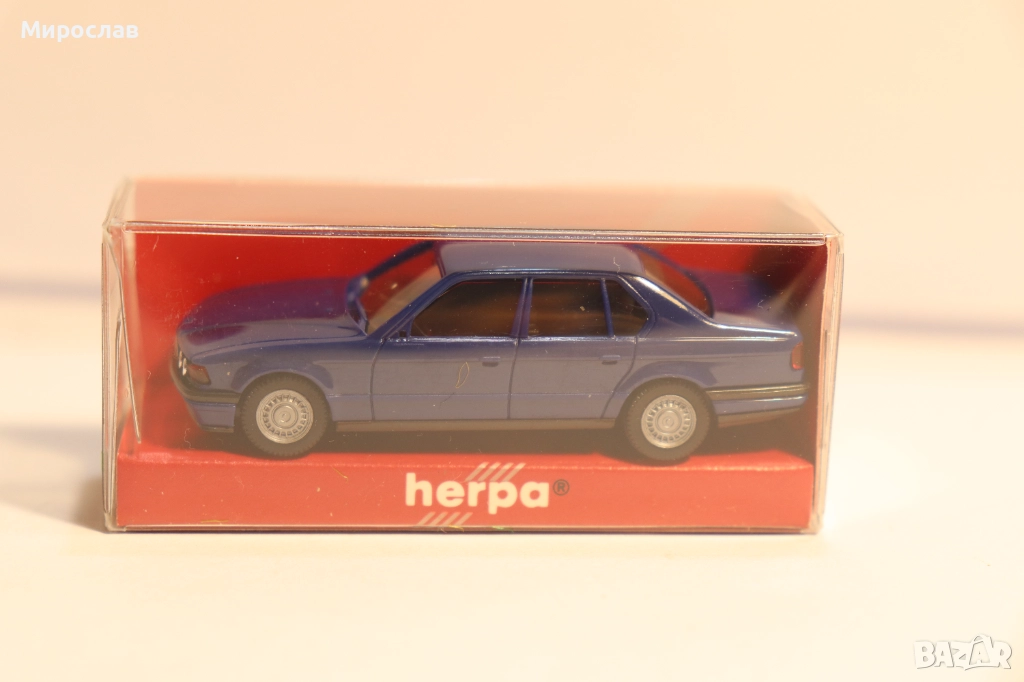 HERPA H0 1/87 BMW 7 МОДЕЛ КОЛИЧКА ИГРАЧКА, снимка 1