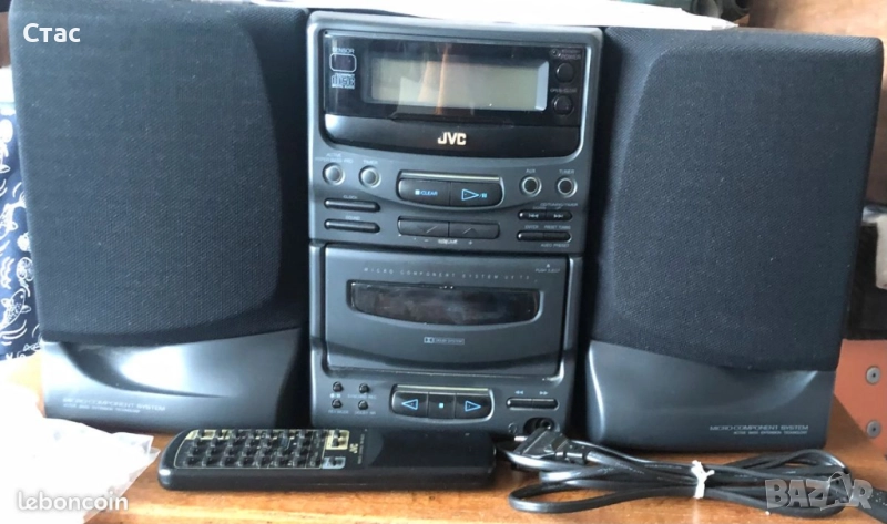Jvc ux-t3 перфектна с колоните без дистанцията 2х20w, снимка 1