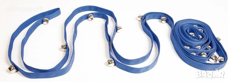 Водач за деца със звънчета 10м - 20 позиции. Цвят - синьо, снимка 1