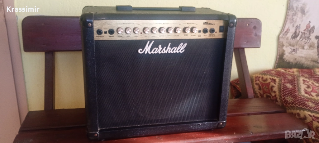 Marshall MG 30 DFX Усилвател за китара., снимка 1