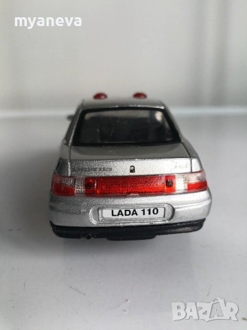 “Lada 110" , умален , метален модел на легендарния автомобил. , снимка 6 - Коли, камиони, мотори, писти - 52236620