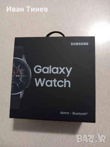Смарт часовник Samsung Galaxy Watch Sm-R800 Black/silver 46мм, снимка 7 - Смарт часовници - 45657603