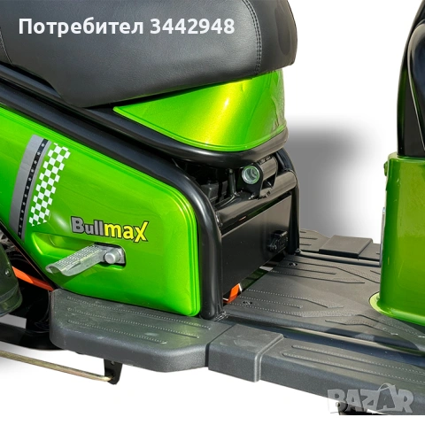 Двуместна електрическа триколка PUDDING PRO 1200W, снимка 4 - Инвалидни скутери - 54023309