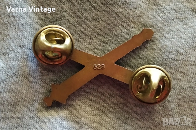 Стара емблема на артилерията на американската армия, снимка 4 - Антикварни и старинни предмети - 53860286