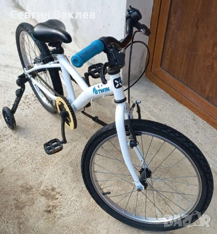 BTwin Riverside 100 (Decathlon) 20 цола +помощни колела, снимка 3 - Детски велосипеди, триколки и коли - 54159652