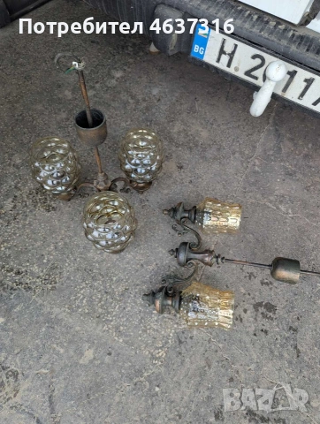 Ретро порлилей 2 бр.