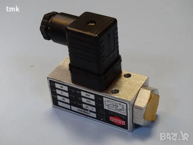 Пресостат HERION 0880400 pressure switch 250VAC G1/4, снимка 6 - Резервни части за машини - 48691249