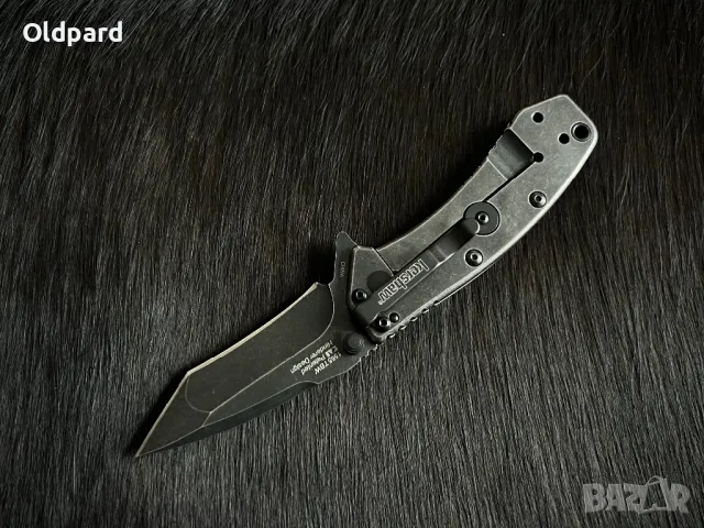 Мощен джобен сгъваем нож Kershaw Cryo Tanto Hinderer Framelock (155TBW), снимка 3 - Ножове - 48708463