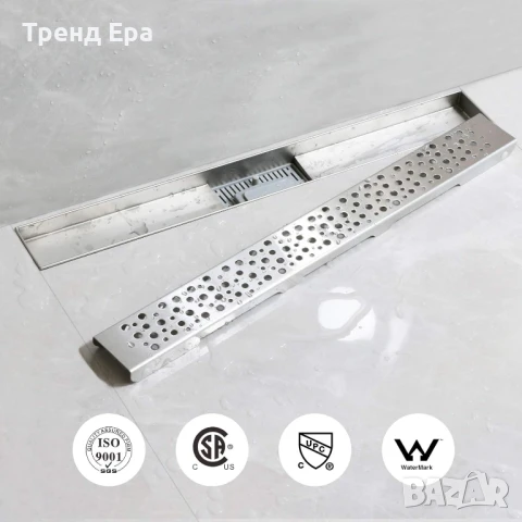 Линеен сифон за баня 60см, снимка 4 - ВИК - 50544567