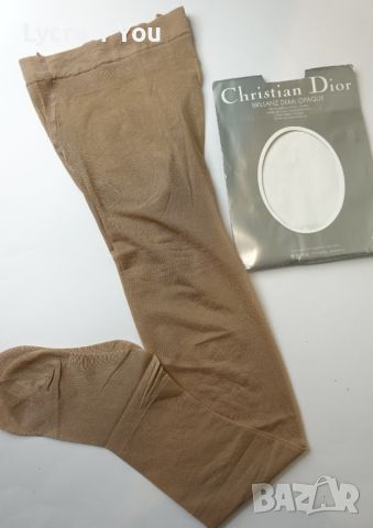 Christian Dior 38-40 (S) 40 den чорапогащник с ликра, снимка 11 - Бельо - 46192457