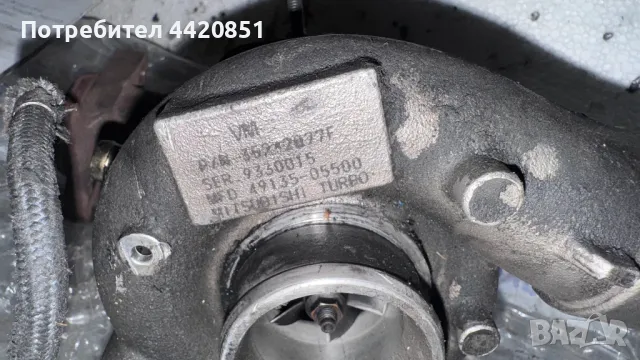 Турбо компресор за Jeep Grand Cherokee 49135-05500 / 9330015, снимка 2 - Части - 50100483