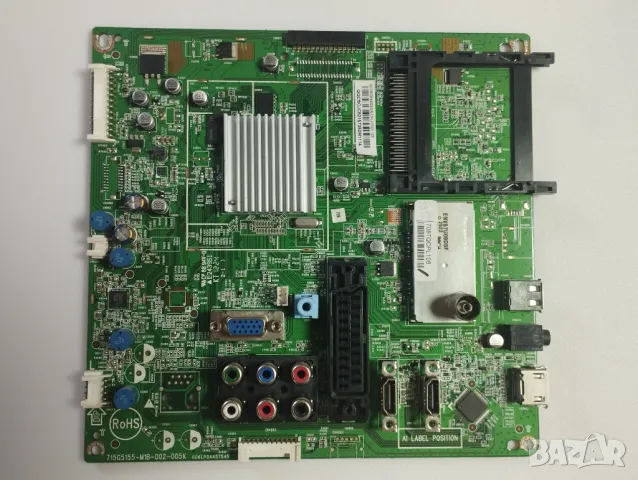 Main board 715G5155-M1B-002-005K от Philips 32PFL3207H/12, снимка 1 - Части и Платки - 46859787