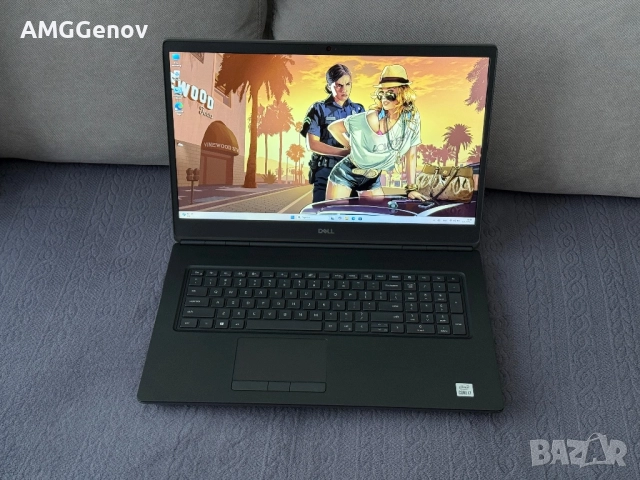 17.3’FHD IPS/RTX 4000 8GB/Dell Precision 7750/i7-10750H/32GB/512GB, снимка 2 - Лаптопи за работа - 52295509