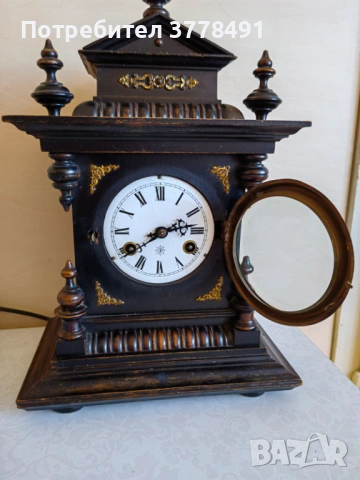 Античният настолен часовник от 1897 г., снимка 3 - Други - 53864826