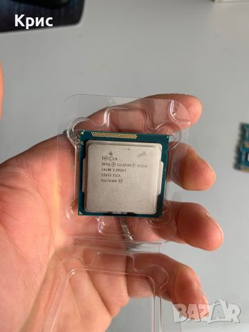 Процесор Intel Celeron G1610 (с охладител и RAM памет), снимка 2 - Процесори - 45871981