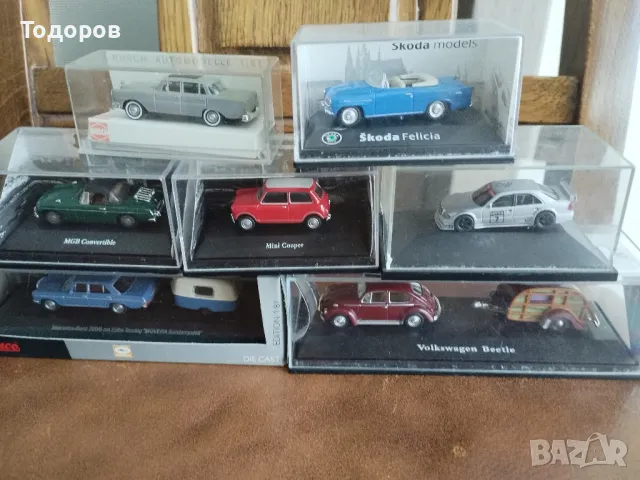 Мащабни модели колички 1/87Mercedes,VW,Skoda MG, снимка 6 - Колекции - 47102525