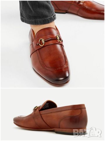 Ted Baker Daiser Burnish Loafers / 41* / обувки мокасини от естествена кожа и гьон / състояние: ново, снимка 5 - Мокасини - 45554917