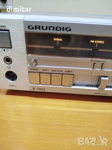 Усилвател GRUNDIG R 7150 AM/FM, снимка 4 - Ресийвъри, усилватели, смесителни пултове - 53883992